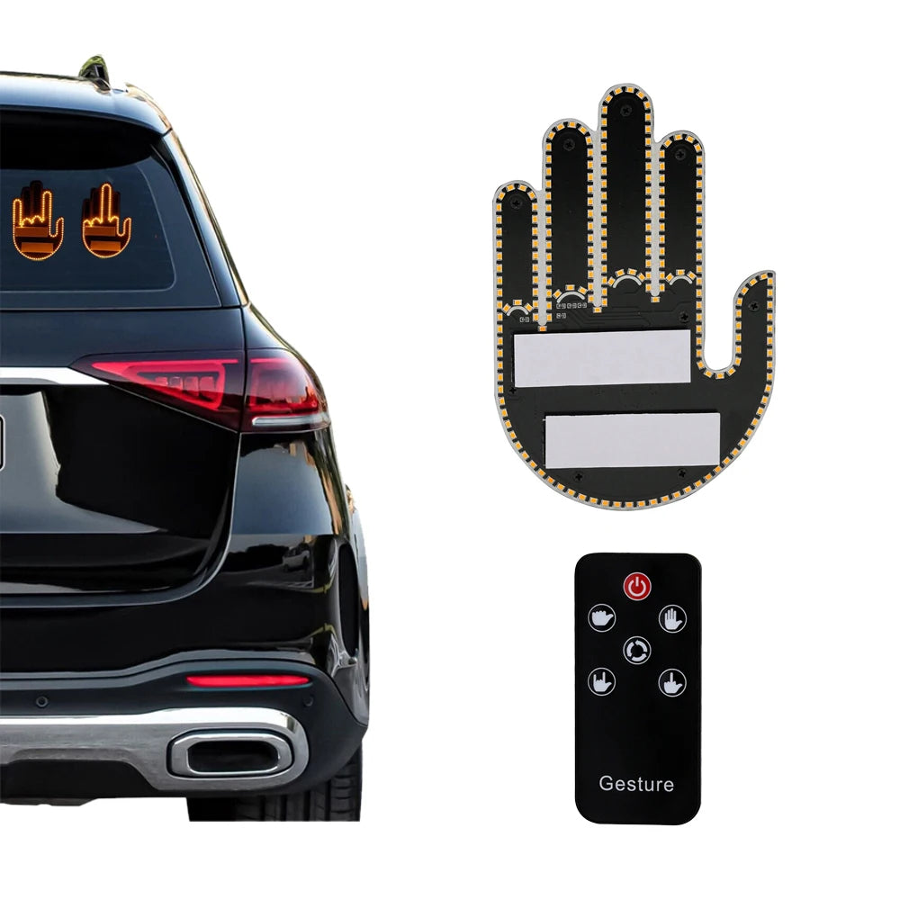 Funny Hand Gesture LED Light
