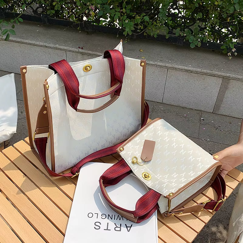 New Fashion Women's Casual Tote Handbag Luxury Designer Shoulder Bag Crossbody Bag