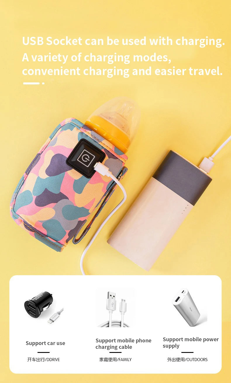 Portable Baby Milk Bottle Warmer