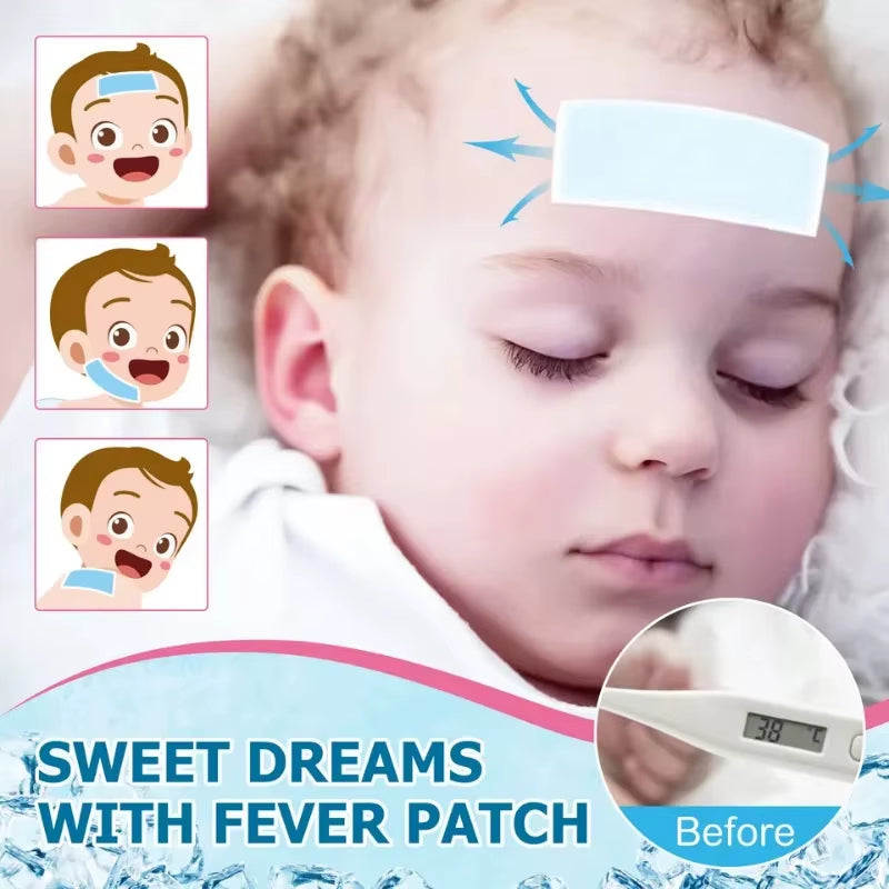 Fever Relief Patch For Baby & Adults