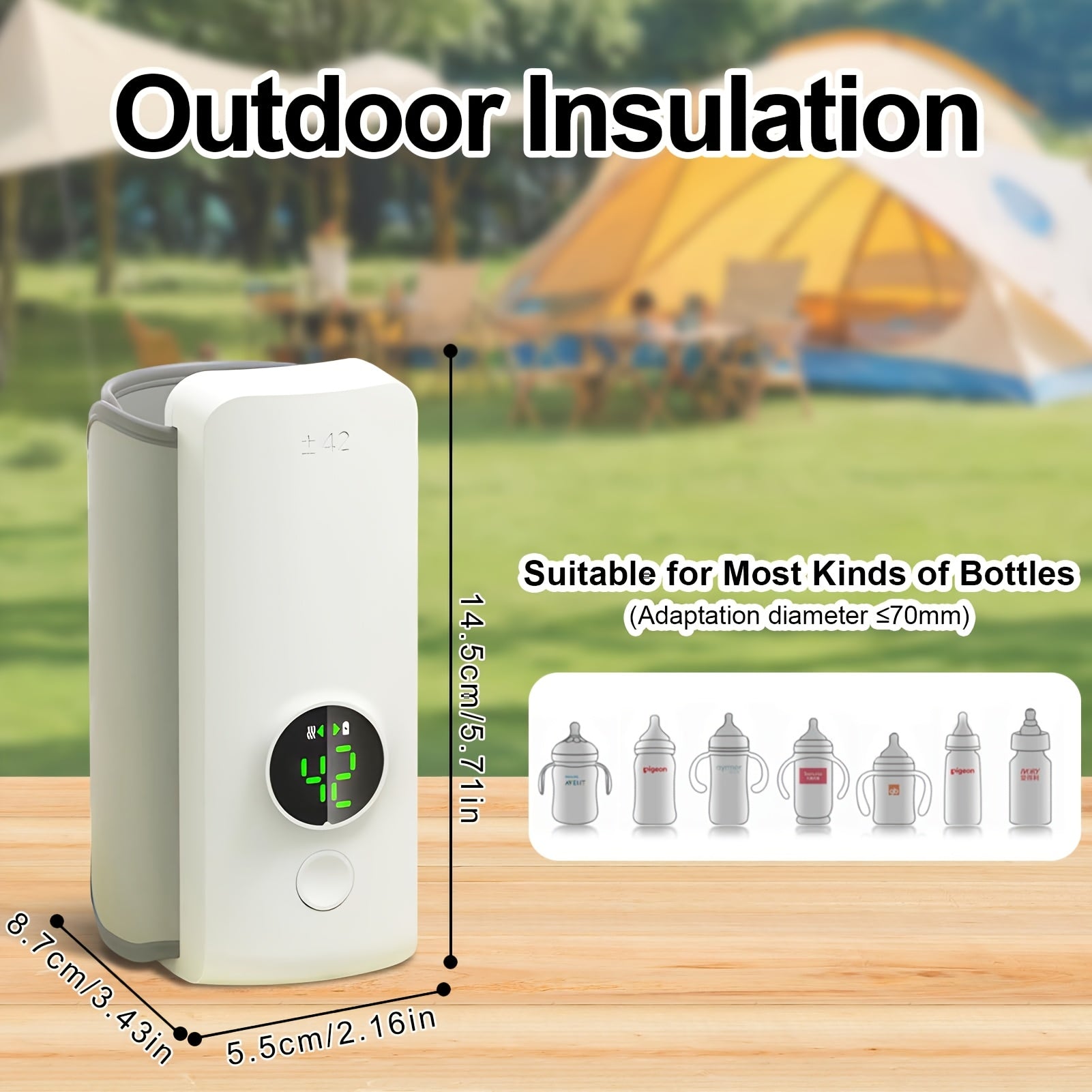 Rechargeable Baby Bottle Warmer