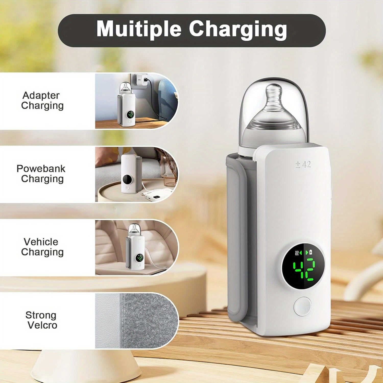 Rechargeable Baby Bottle Warmer