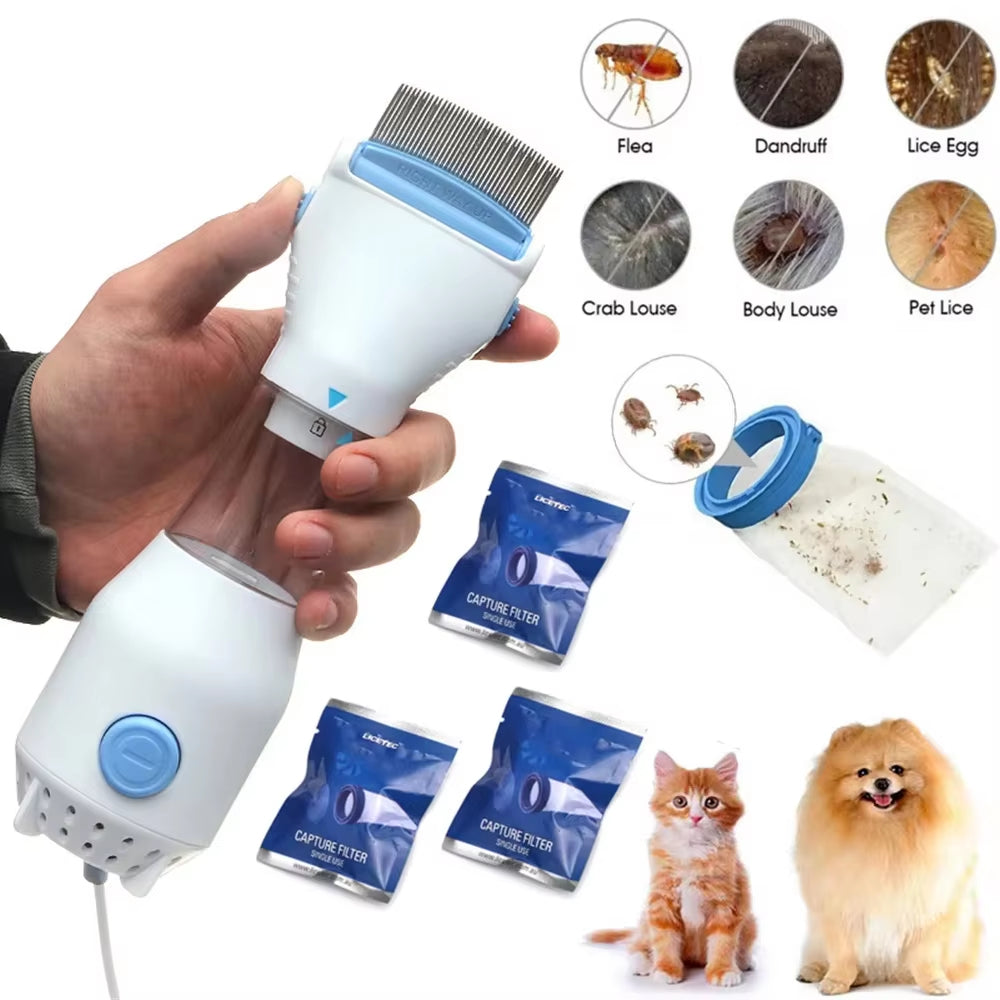 Electric Lice Grabber Comb