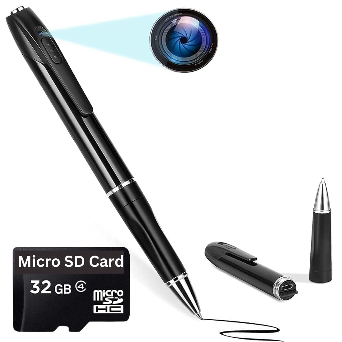 Hidden Spy Pen Camera