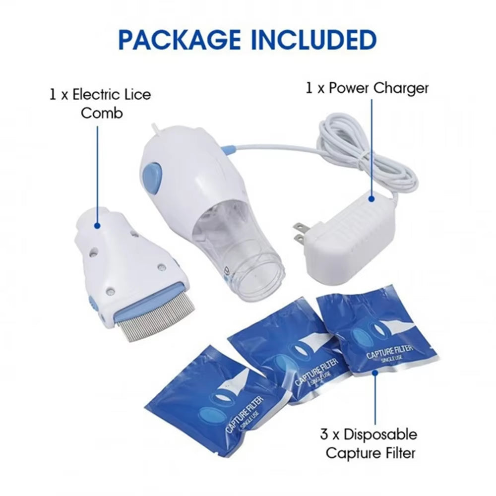 Electric Lice Grabber Comb