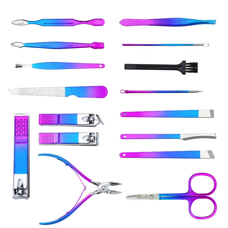 Portable Pedicure Nail Clipper Set