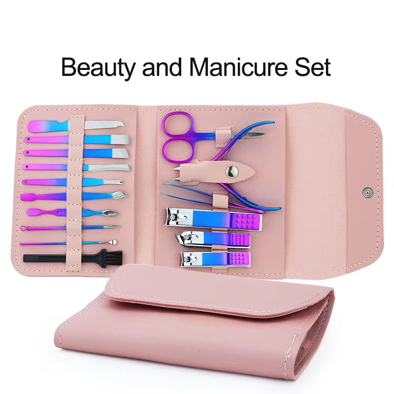 Portable Pedicure Nail Clipper Set