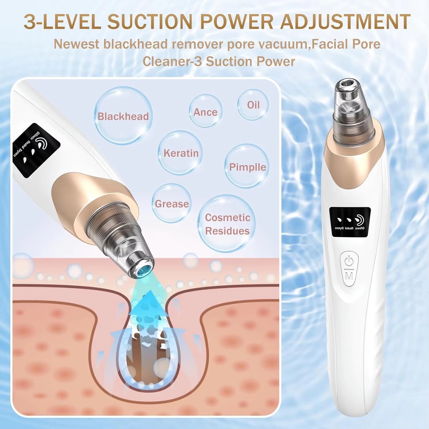Vacuum Blackhead Remover Kit